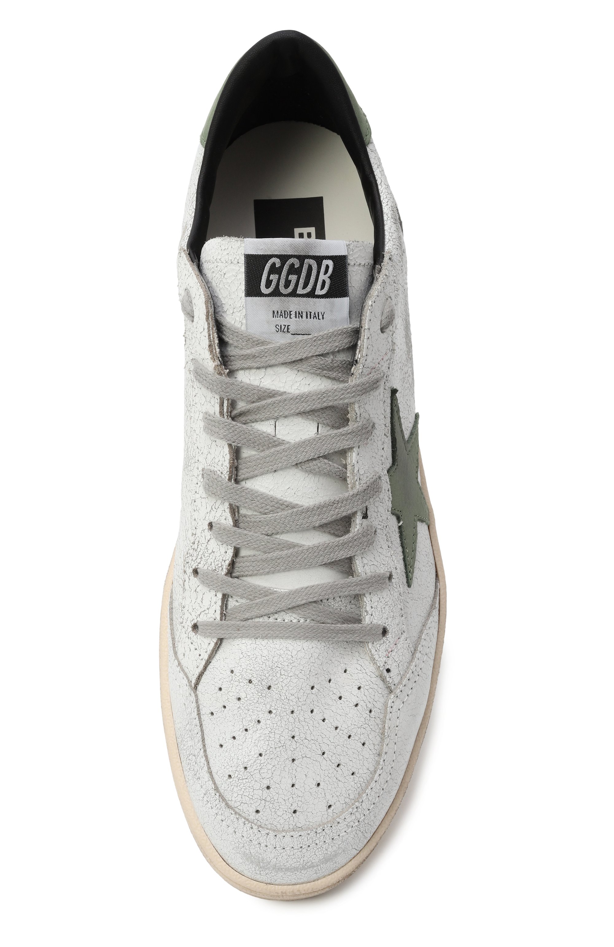 Кожаные кеды ball star GOLDEN GOOSE DELUXE BRAND, арт. GMF00117.F006775, фото 6