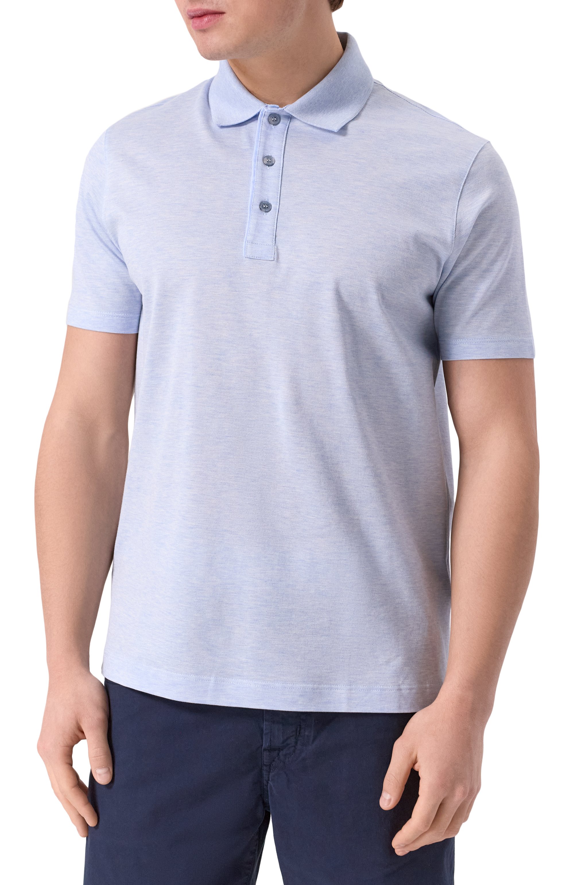 Хлопковое поло PAUL&SHARK, арт. 25411224/M, фото 3