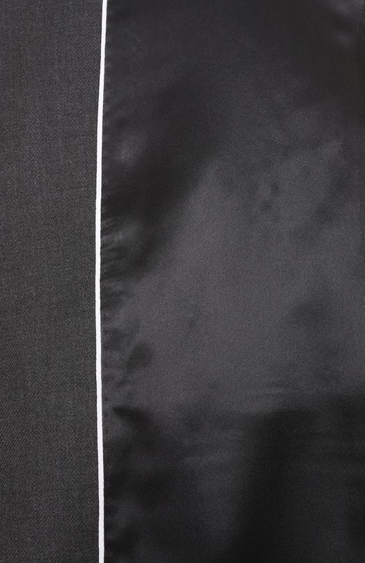 Шерстяной жакет Dolce & Gabbana F29GGT/FU287 Серый  F29GGT/FU287 Фото 7