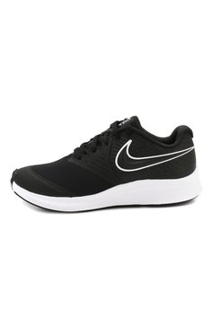 Детские кроссовки nike star runner 2.0 NIKE черного цвета, арт. AQ3542-001 | Фото 2 (Статус проверки: Проверено, Проверена категория; Материал внутренний: Текстиль; Стили: Спорт; Материал сплава: Проверено, Проставлено; Нос: Не проставлено)