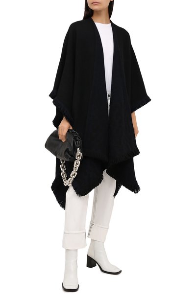Кашемировое пончо VALENTINO, арт. WW2EA018/TJJ, фото 2