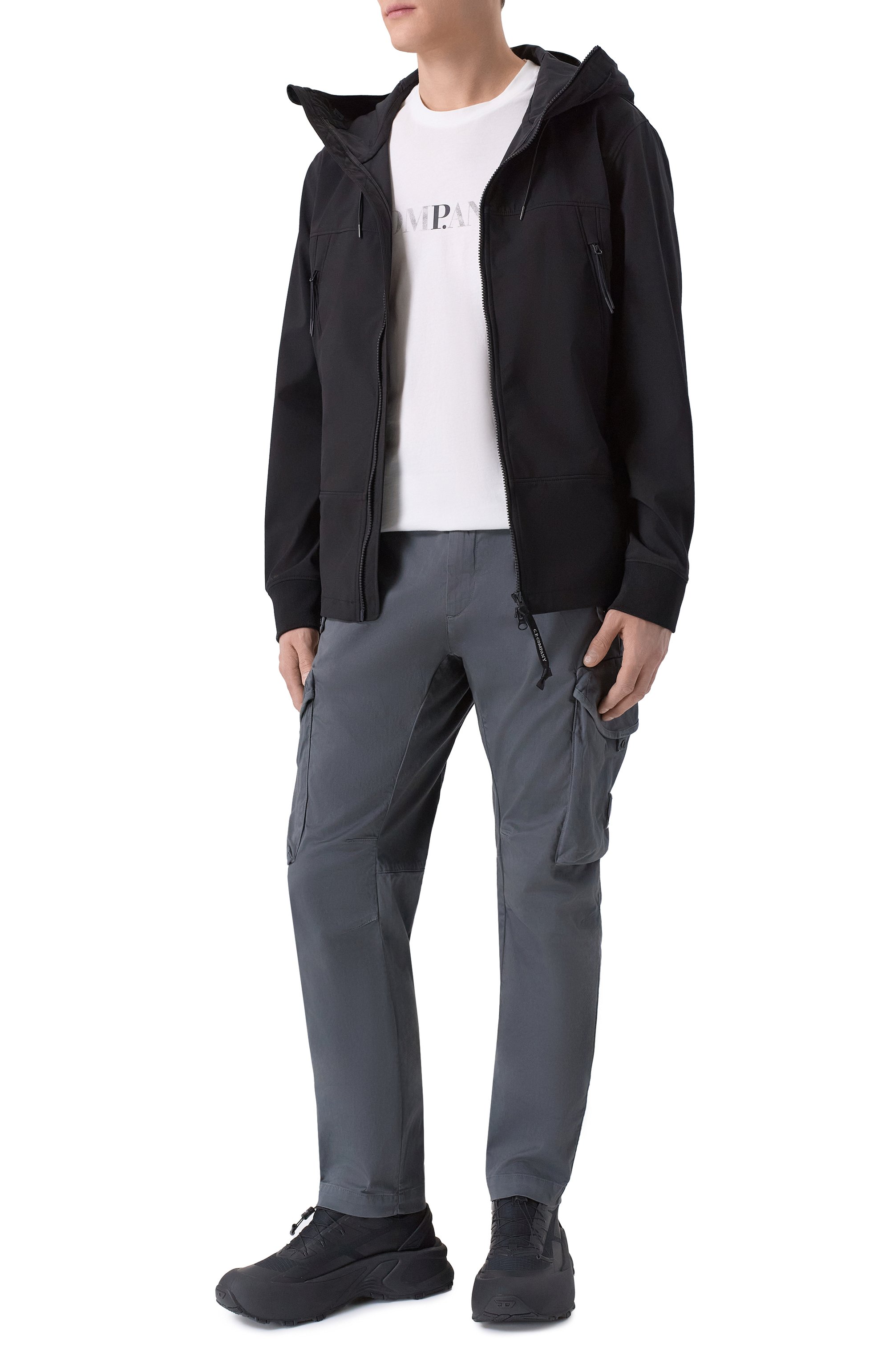 Хлопковая футболка C.P. COMPANY, арт. 20CMTS085A/005100W, фото 2