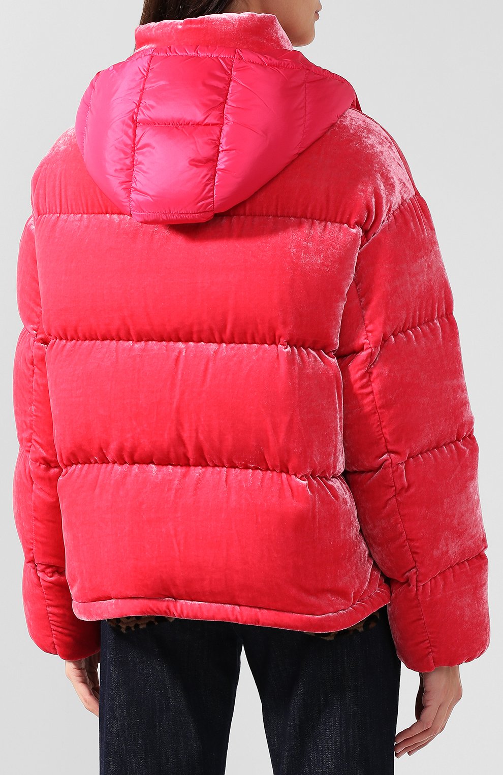Стеганый пуховик с капюшоном MONCLER, арт. D2-093-45346-80-549SF, фото 4