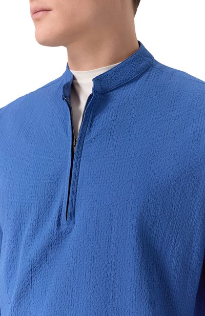 Хлопковая рубашка MVST, арт. M26.2PM.B020/F133 SEERSUCKER, фото 5