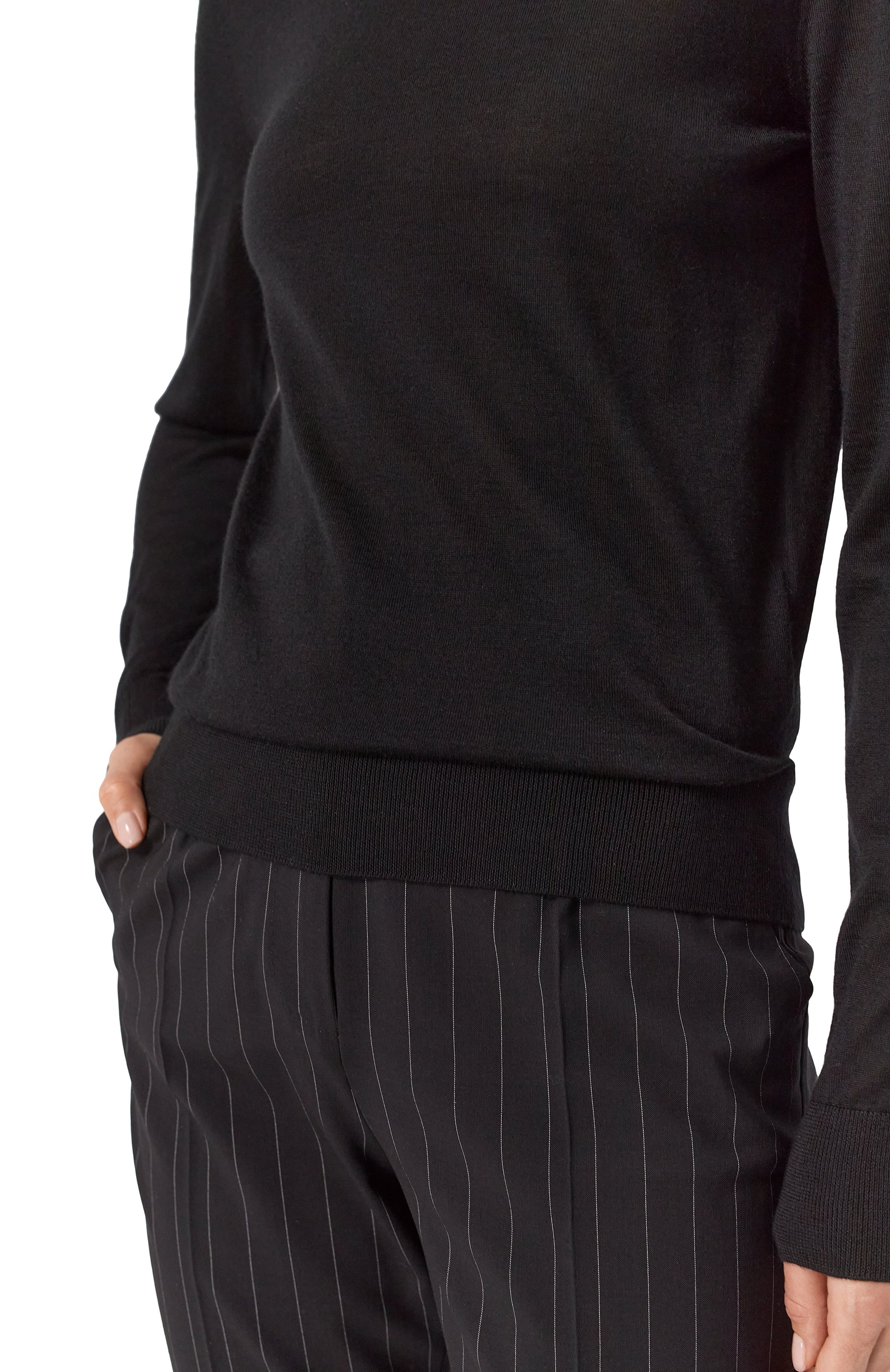 Водолазка из кашемира и шелка DOLCE & GABBANA, арт. FXW13T/JFMEW, фото 5