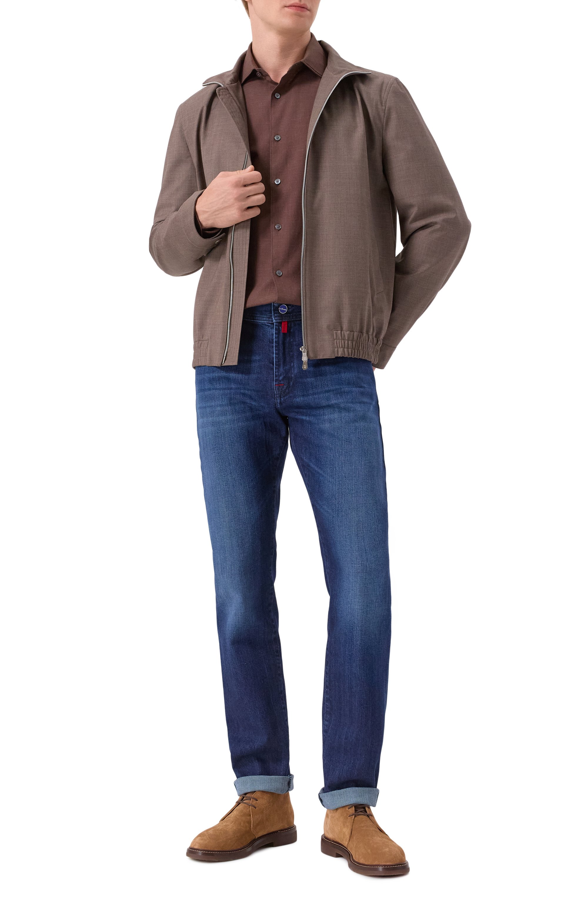 Шерстяной бомбер BRUNELLO CUCINELLI, арт. MM4506424, фото 2