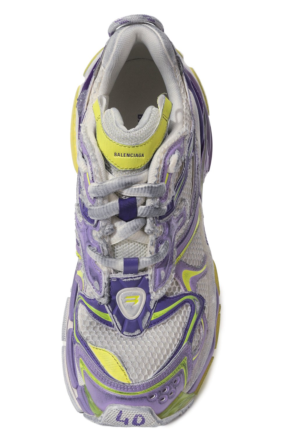 Комбинированные кроссовки runner 2.0 BALENCIAGA, арт. 779064/W3RXP, фото 6