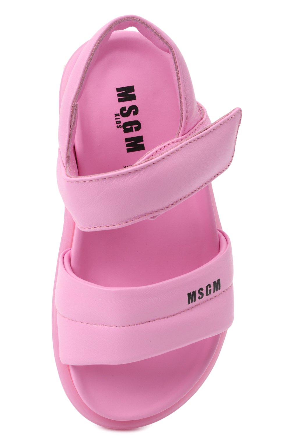 Кожаные сандалии MSGM KIDS, арт. 70535/GL0VE/18-27, фото 4