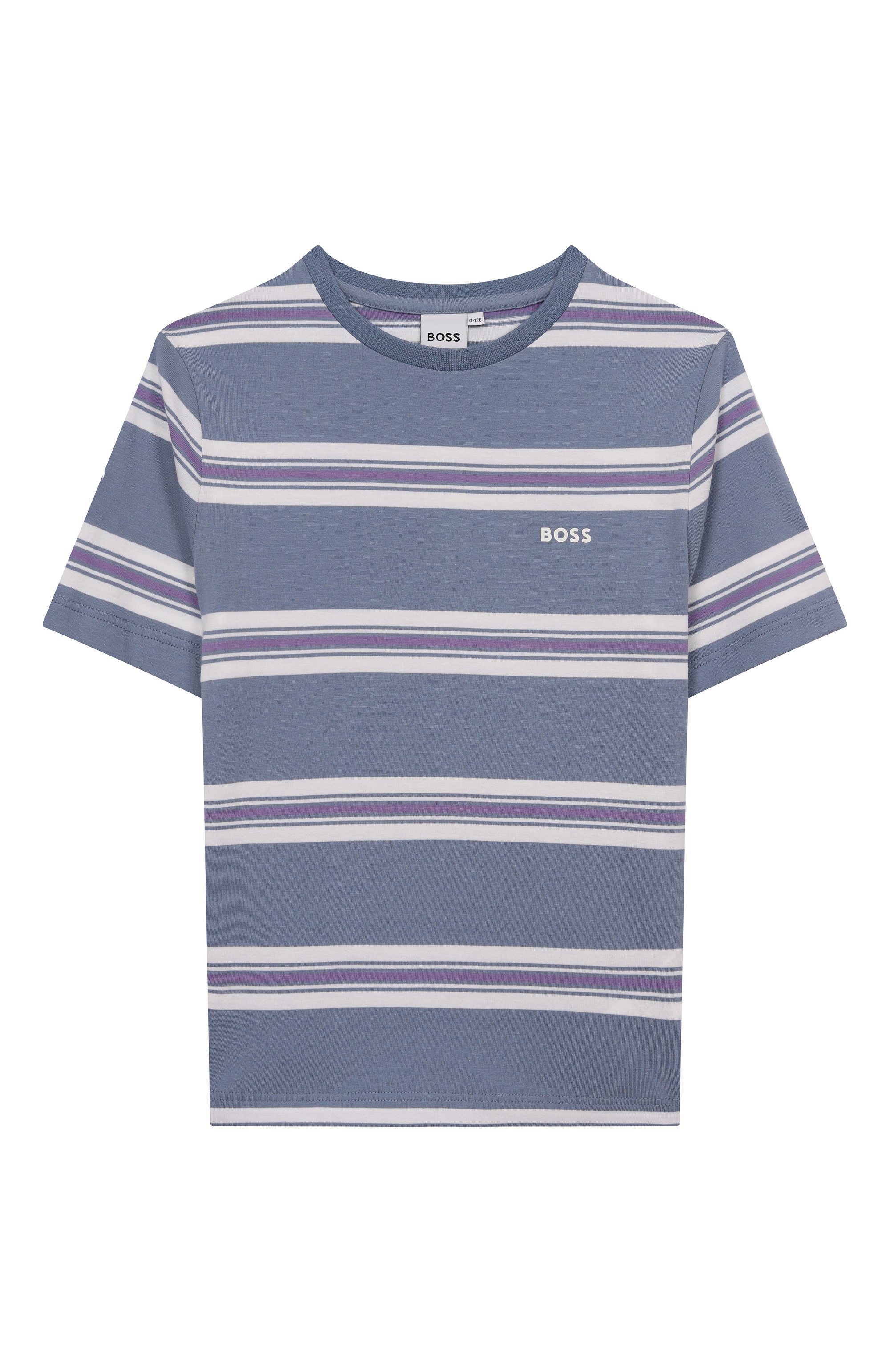 Хлопковая футболка BOSS, арт. J51207/6A-12A, фото 1