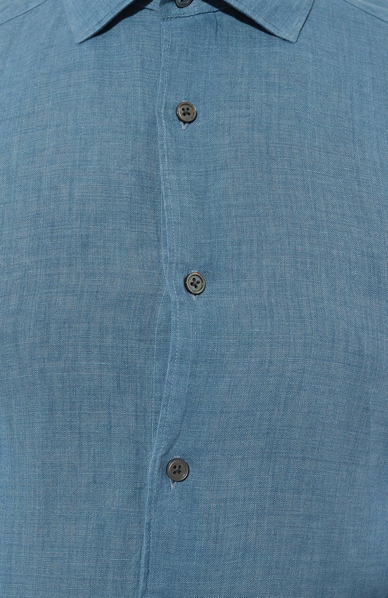 Льняная рубашка ZEGNA, арт. UDX38A7/SRF5, фото 1