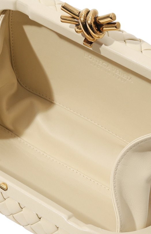 Клатч Knot Bottega Veneta 776662/V01D1 Кремовый  776662/V01D1 Фото 5