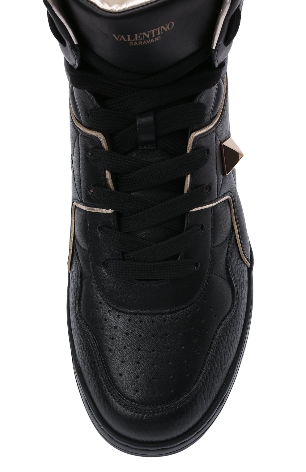 Кожаные кеды one stud VALENTINO, арт. WY0S0E63/RUS, фото 6