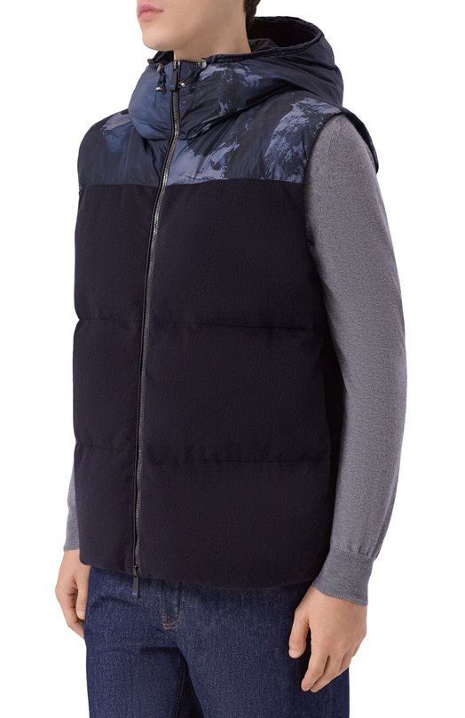 Утепленный жилет KNT UGK140K0258H02 Синий  UGK140K0258H02 Фото 3