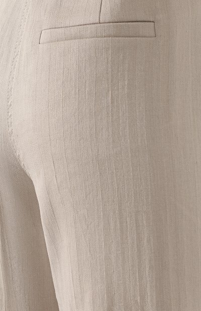 Брюки из смеси льна и хлопка BRUNELLO CUCINELLI, арт. MF578P6962, фото 5