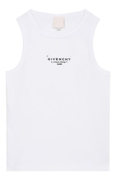 Хлопковая майка GIVENCHY, арт. H31114