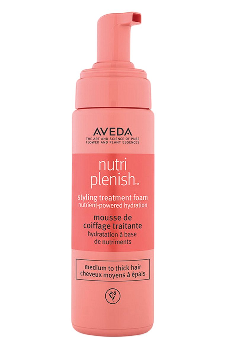 Увлажняющая пенка для укладки волос nutriplenish styling treatment foam (200ml) AVEDA бесцветного цвета, арт. VNGP-01 | Фото 1 (Тип продукта: Пенки / Муссы; Назначение: Для волос; Нос: Не проставлено; Региональные ограничения белый список (Axapta Mercury): Не проставлено)
