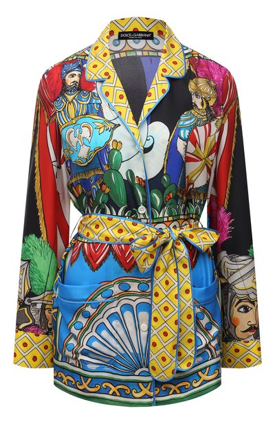 Шелковая рубашка DOLCE & GABBANA, арт. F5N53T/GDS12, фото 1