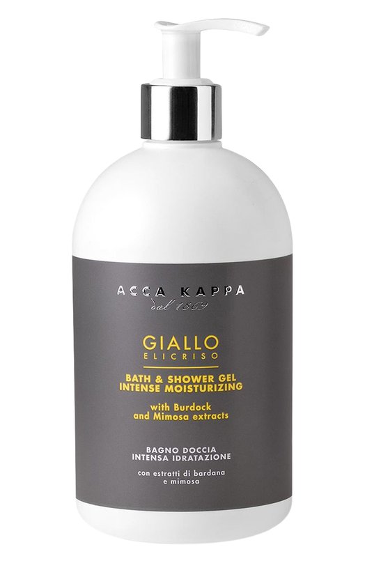 фото Гель для душа giallo elicriso (500ml) acca kappa
