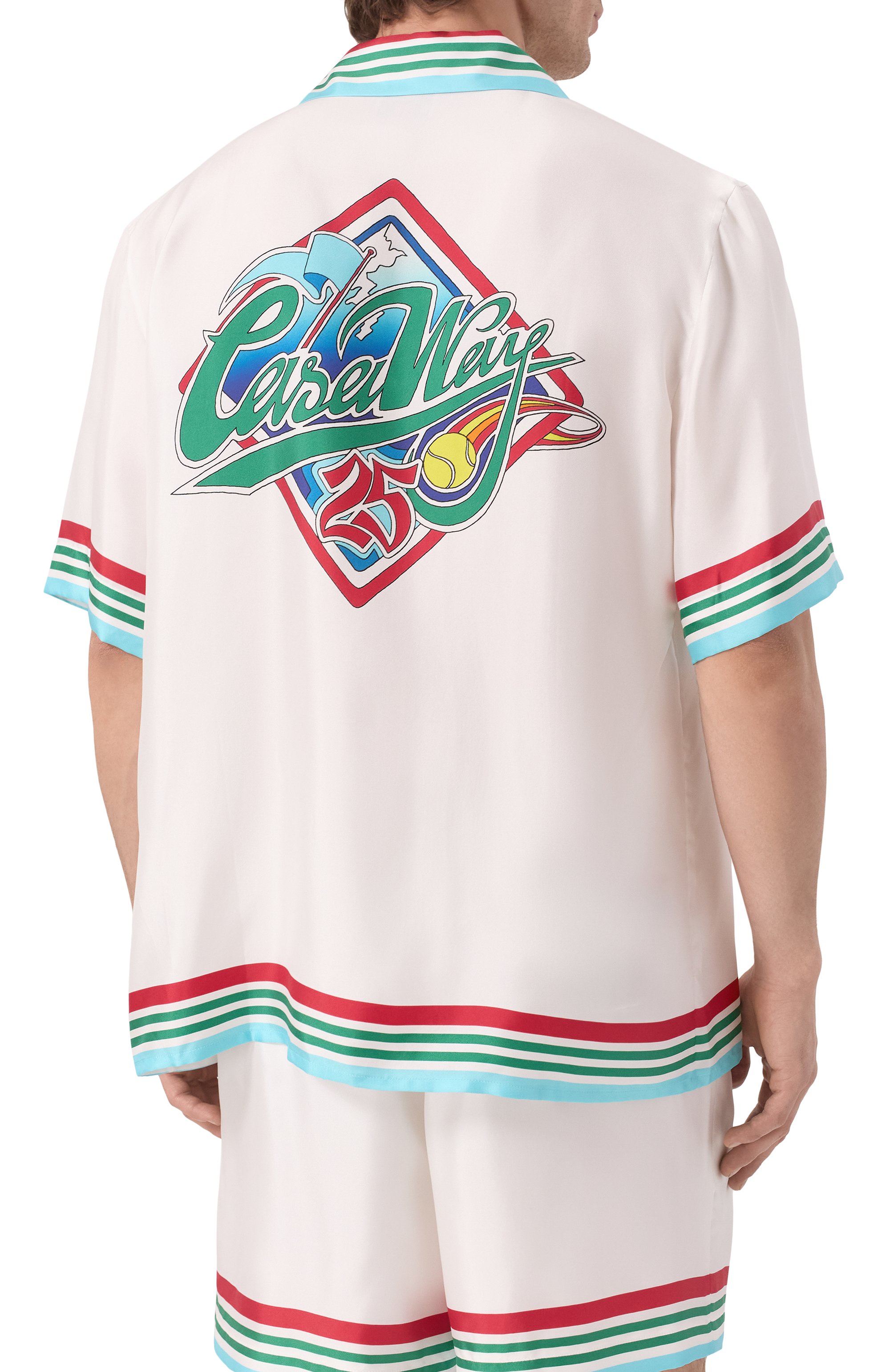 Шелковая рубашка CASABLANCA, арт. U-MS25-SH-003-06, фото 4