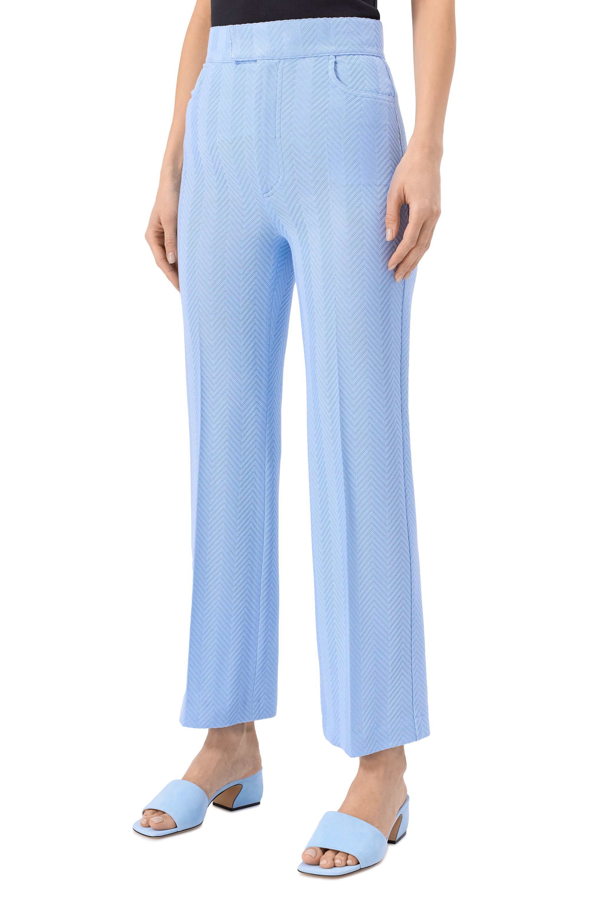 Брюки из хлопка и вискозы MISSONI, арт. DS25SI01/BR00JC, фото 3