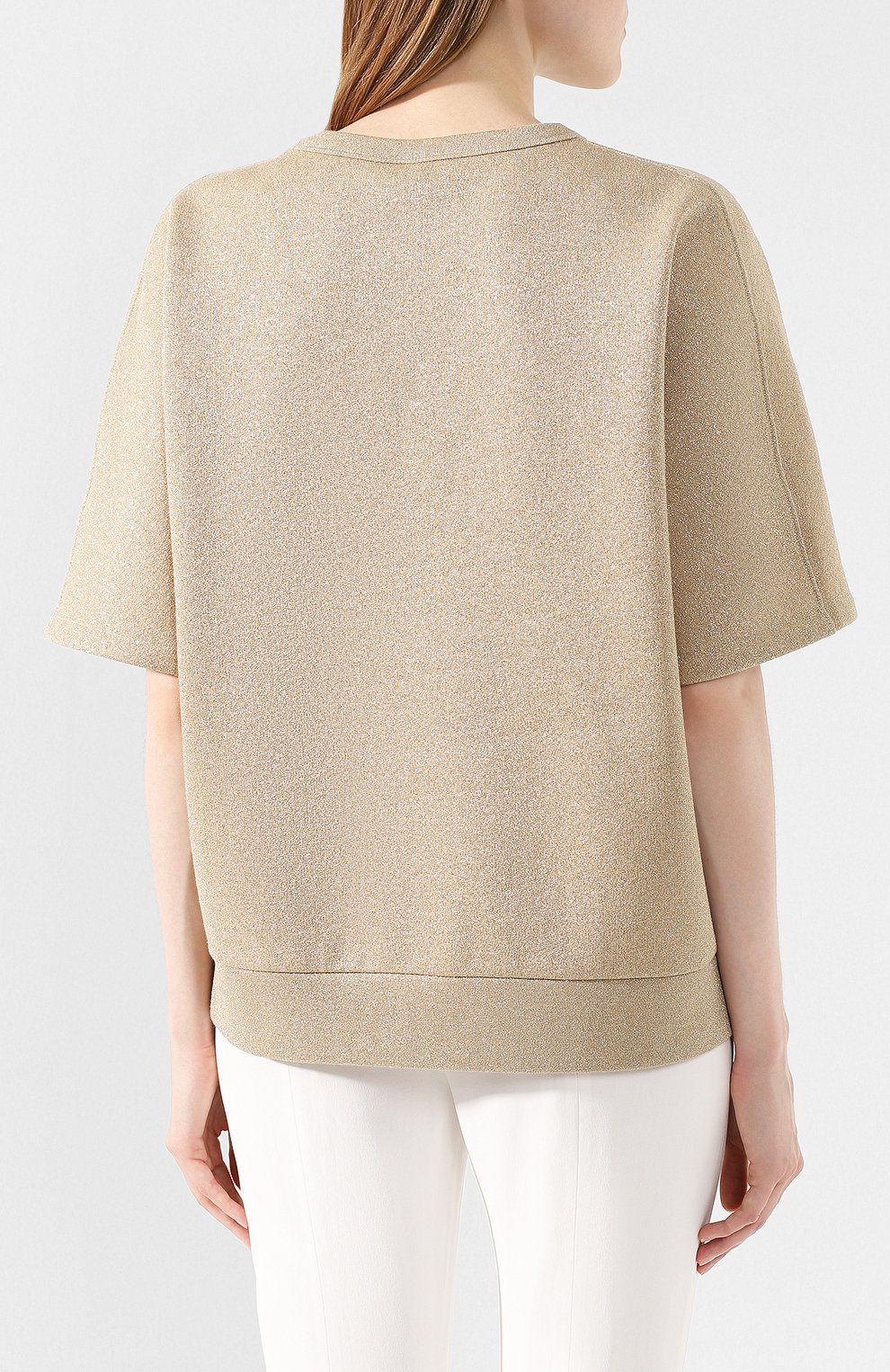 Топ DRIES VAN NOTEN золотого цвета по цене 19950 руб., арт. 192-11124-8622, фото 4 Топ DRIES VAN NOTEN, арт. 192-11124-8622, фото 4