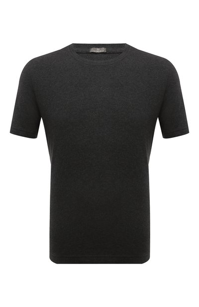 Футболка из хлопка и кашемира CAPOBIANCO, арт. 15M660.WS00./58-60, фото 1