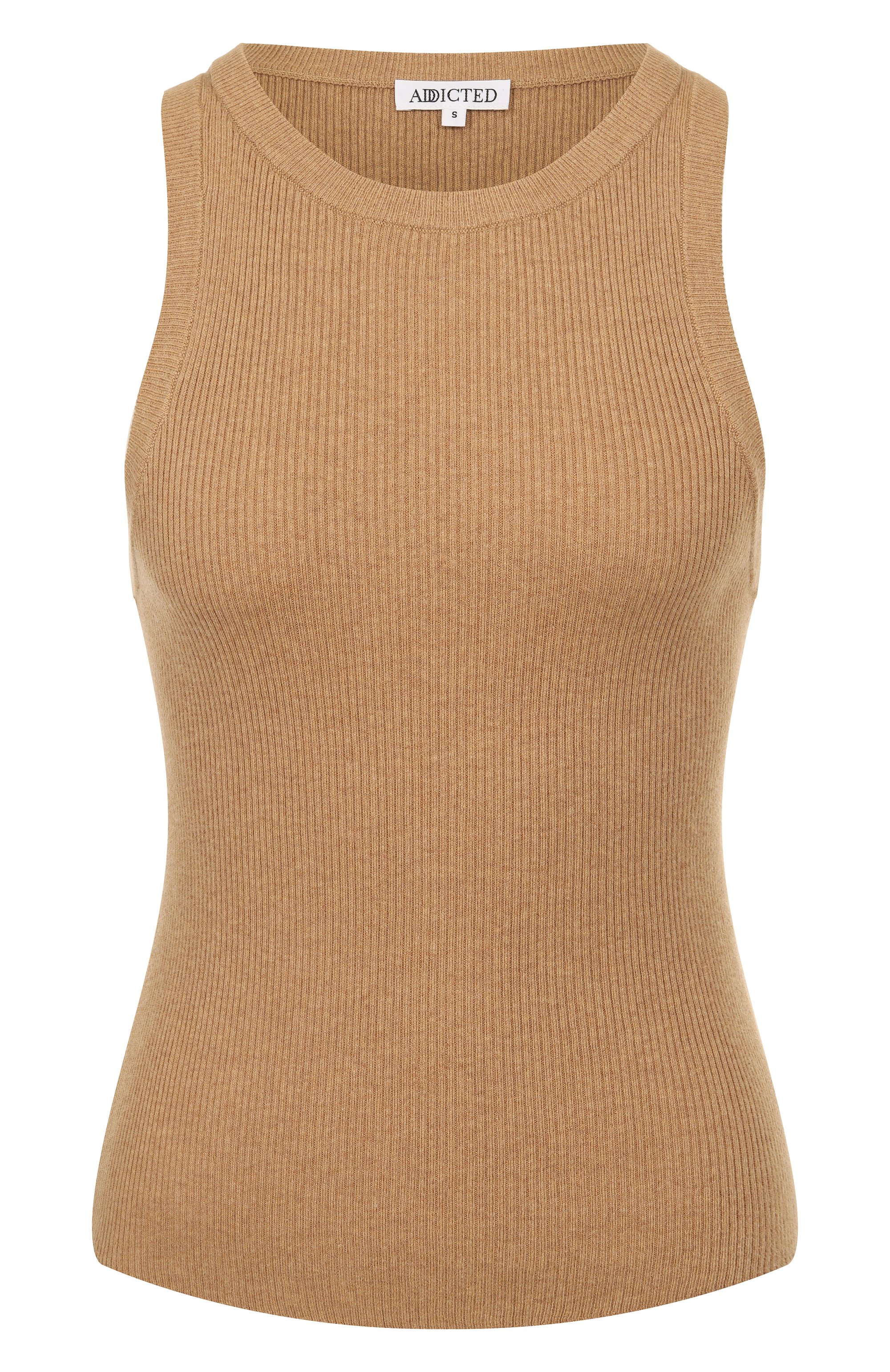 Майка из хлопка и кашемира ADDICTED, арт. MK911C, фото 1