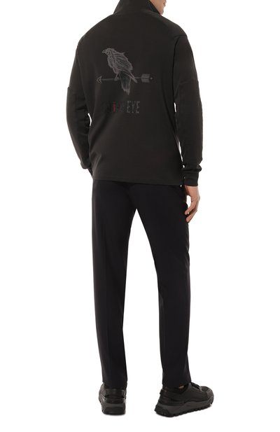 Хлопковый лонгслив CROW’S EYE, арт. L.E. 8, фото 2