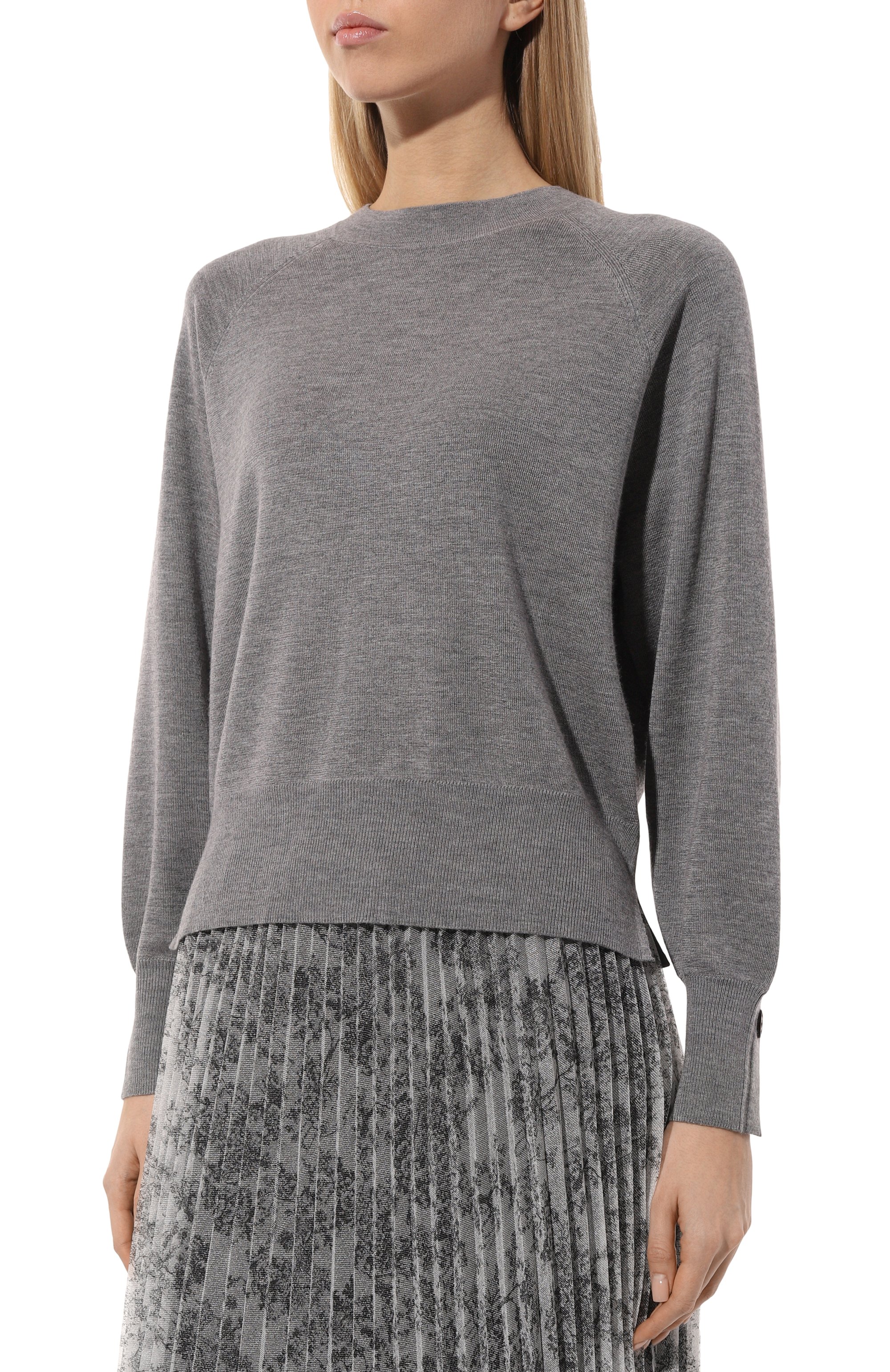 Пуловер из шерсти и шелка WINDSOR, арт. DP433/10014631, фото 3