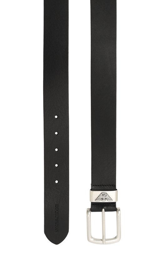 Кожаный ремень Emporio Armani Y4S201/YDD6G Чёрный  Y4S201/YDD6G Фото 3