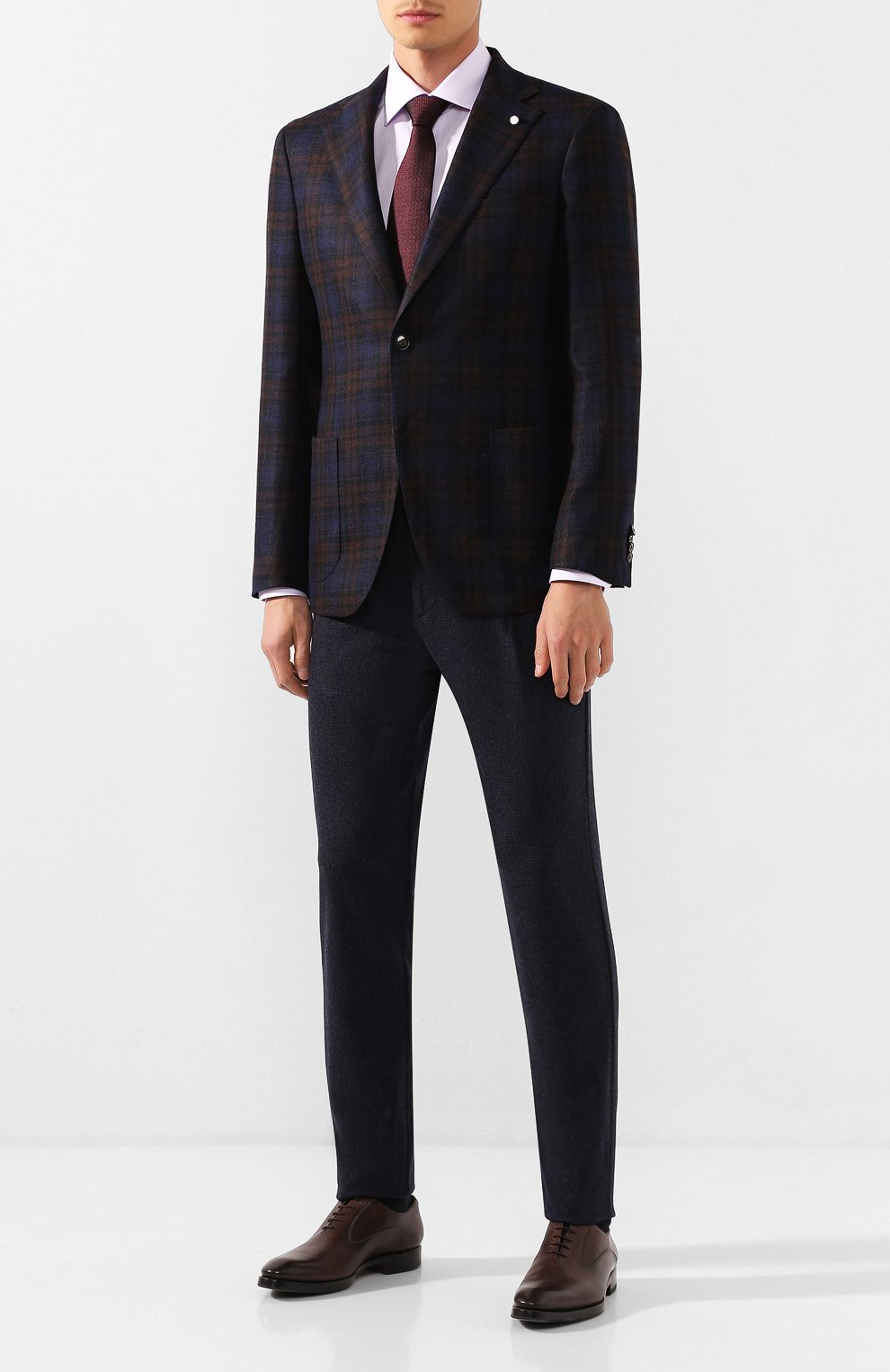 Брюки из смеси шерсти и кашемира ELEVENTY PLATINUM, арт. 979PA0341 JAC28011, фото 2