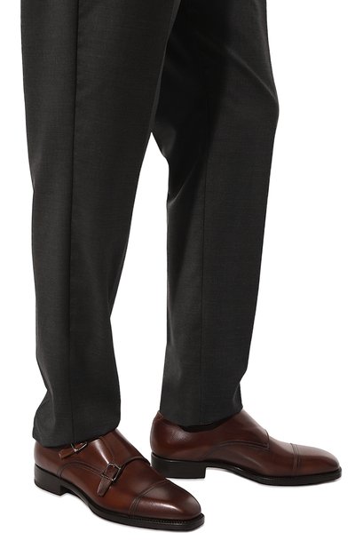 Кожаные монки W.GIBBS,  арт. 7335002/VIT. C0RTINA, фото 3