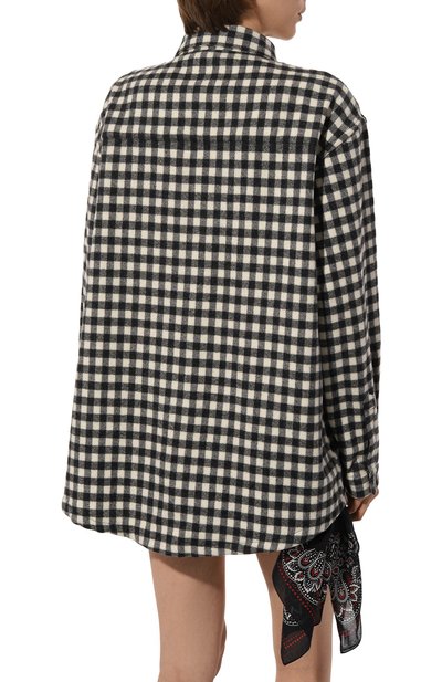 Рубашка из шерсти и кашемира DESTIN, арт. NIK0LE PEN, фото 4