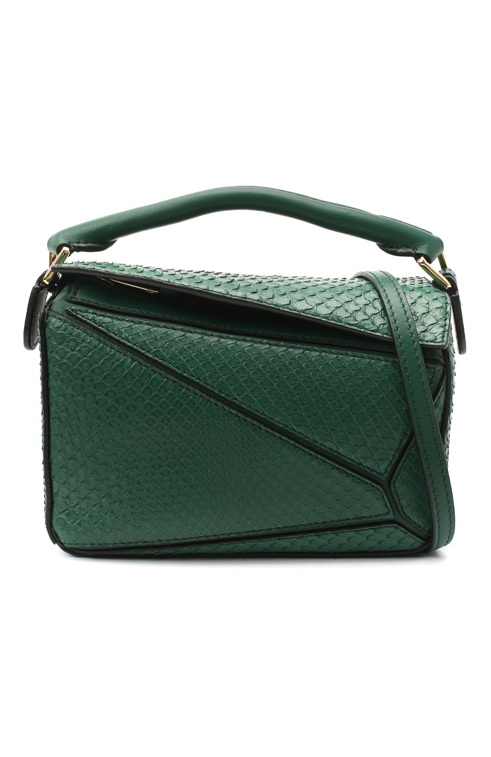 Сумка puzzle mini из кожи питона LOEWE, арт. A510U95X23/PBIV, фото 6