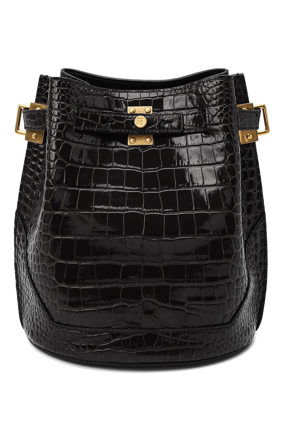 Сумка b-belted 27 BALMAIN черного цвета по цене 222500 руб., арт. UN0S569/LVCW, фото 1 Сумка b-belted 27 BALMAIN, арт. UN0S569/LVCW, фото 1