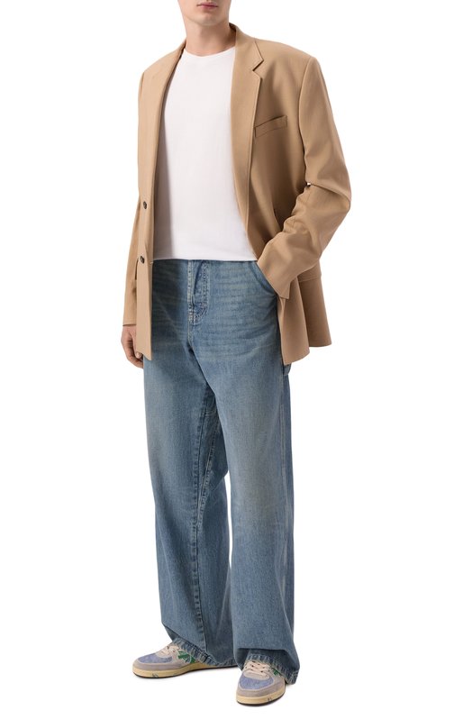 Замшевые кеды Bskt Clay Premiata BSKTCLAY/VAR 8164 Голубой  BSKTCLAY/VAR 8164 Фото 2