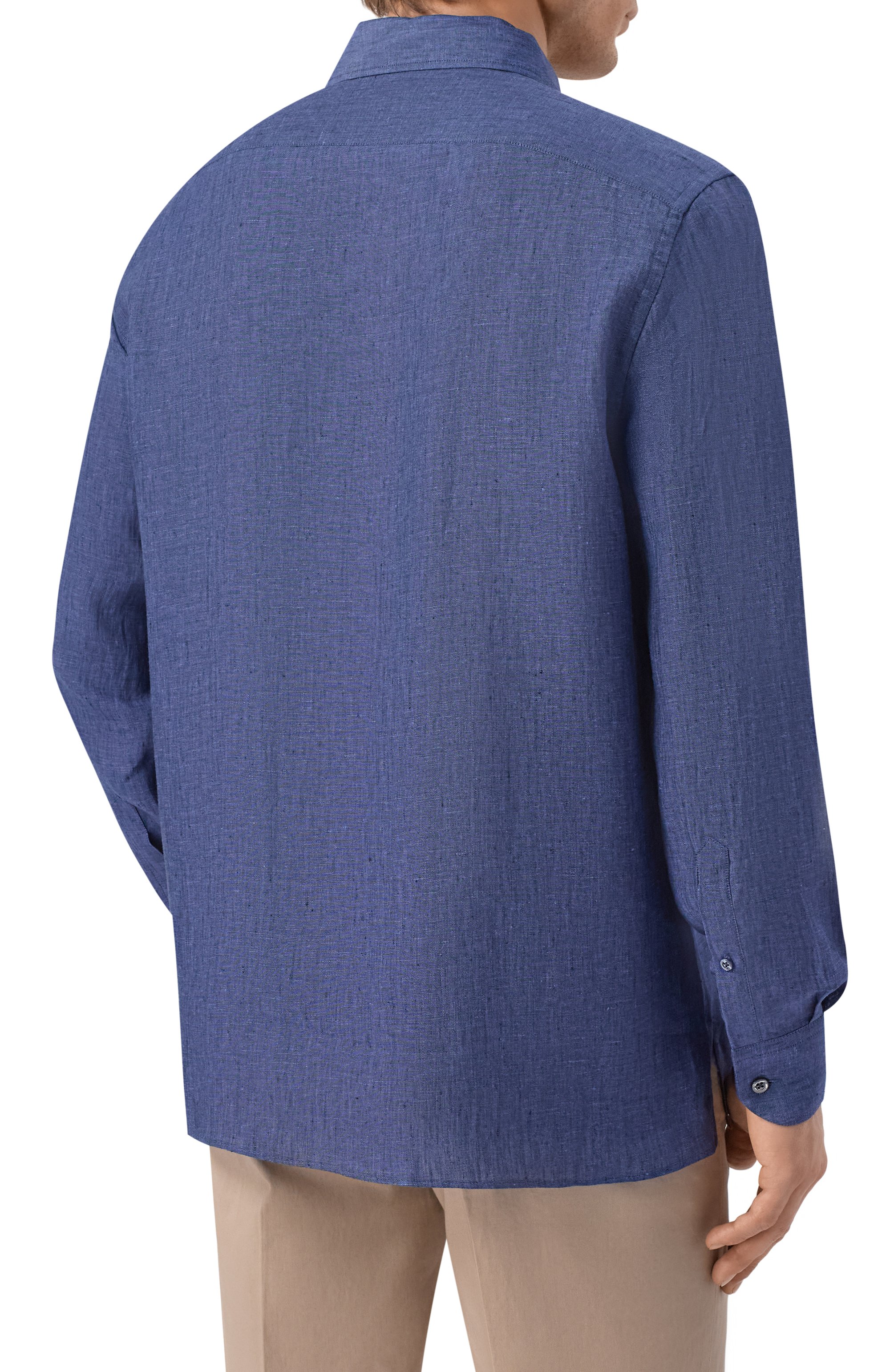 Льняная рубашка CORNELIANI, арт. 27P213/2711334, фото 4