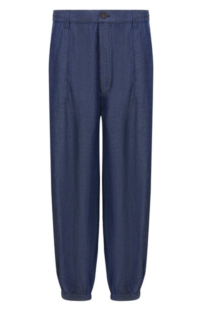 Мужские джоггеры из  лиоцелла и хлопка EMPORIO ARMANI, арт. EM005490/AF25156