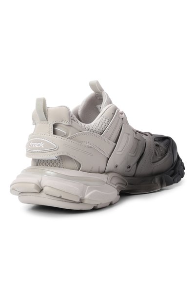 Комбинированные кроссовки track BALENCIAGA серого цвета по цене 125500 руб., арт. 542023/WTRGD, фото 4 Комбинированные кроссовки track BALENCIAGA, арт. 542023/WTRGD, фото 4