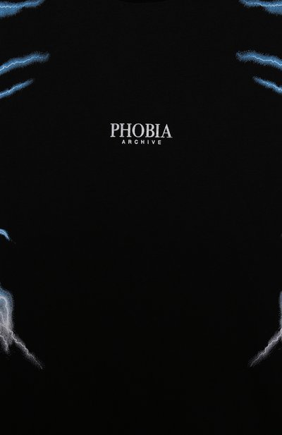 Хлопковая футболка PHOBIA ARCHIVE, арт. PHK00632, фото 3