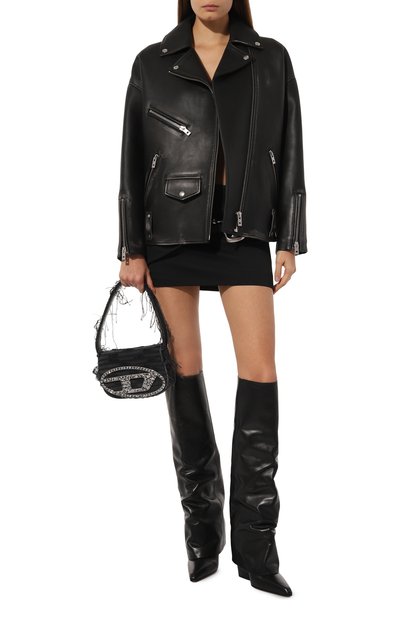 Кожаные сапоги jane 100 PARIS TEXAS черного цвета по цене 99000 руб., арт. PX1436/XVT01, фото 2 Кожаные сапоги jane 100 PARIS TEXAS, арт. PX1436/XVT01, фото 2