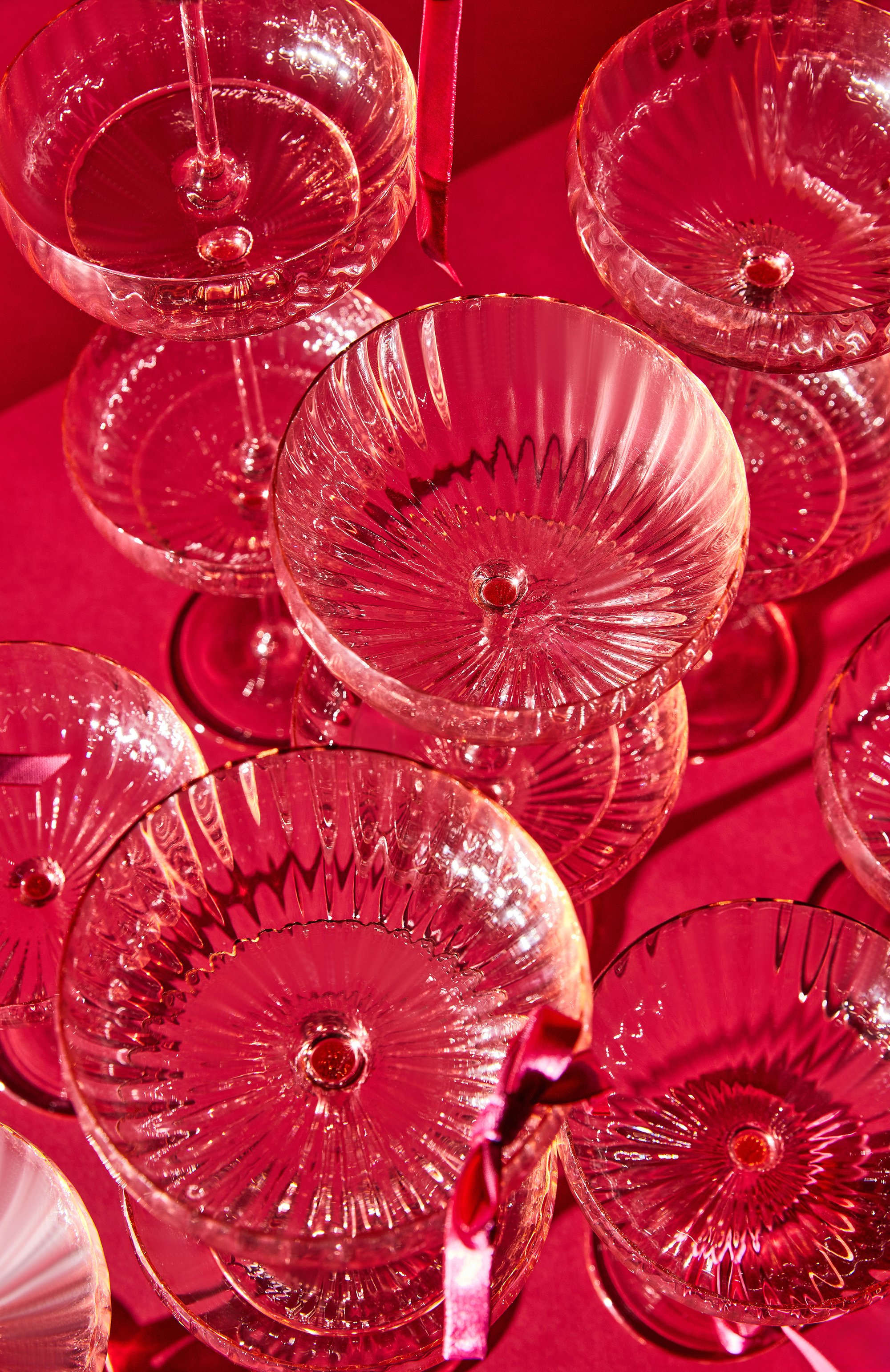 Набор из 2-х бокалов для шампанского bollicine VENINI, арт. PZ334325R02E0BED, фото 7