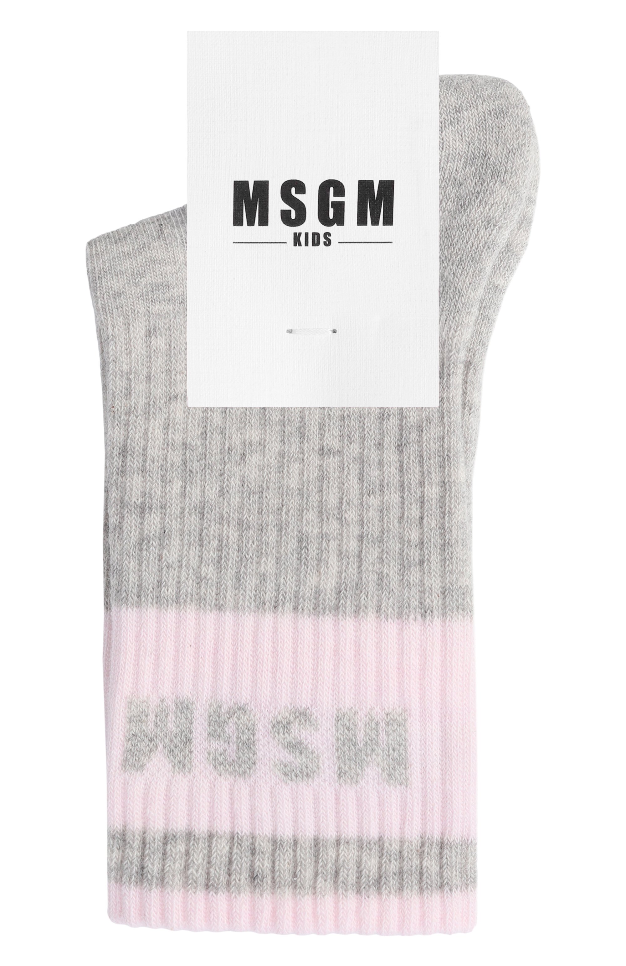 Хлопковые носки MSGM KIDS, арт. S6MSJGS0032, фото 1