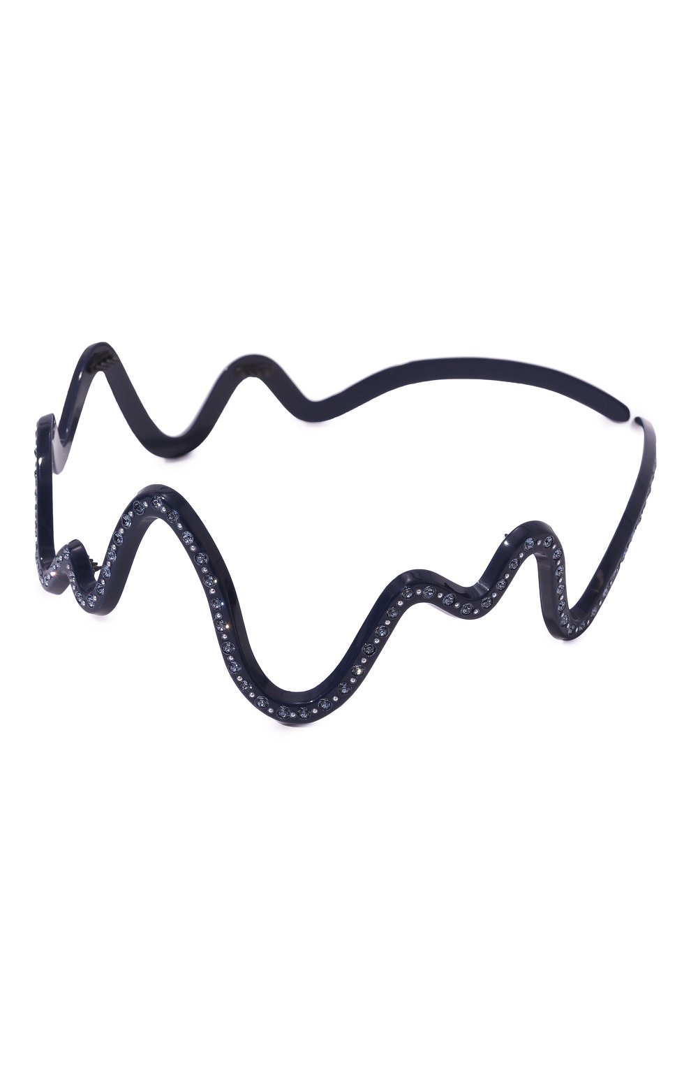 Ободок для волос ALEXANDRE DE PARIS синего цвета по цене 17400 руб., арт. AHB-15098-03 M, фото 3 Ободок для волос ALEXANDRE DE PARIS, арт. AHB-15098-03 M, фото 3