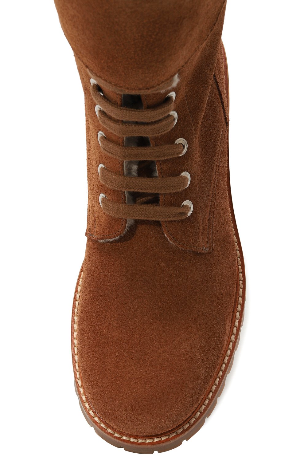 Замшевые ботинки KITON, арт. D56810N0102506, фото 6