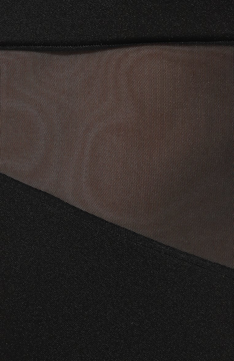 Женское боди UNDRESS CODE черного цвета, арт. 573 | Фото 5 (Рукава: Длинные; Материал внешний: Синтетический материал; Стили: Гранж; Материал сплава: Проставлено; Драгоценные камни: Проставлено; Женское Кросс-КТ: Боди-одежда)