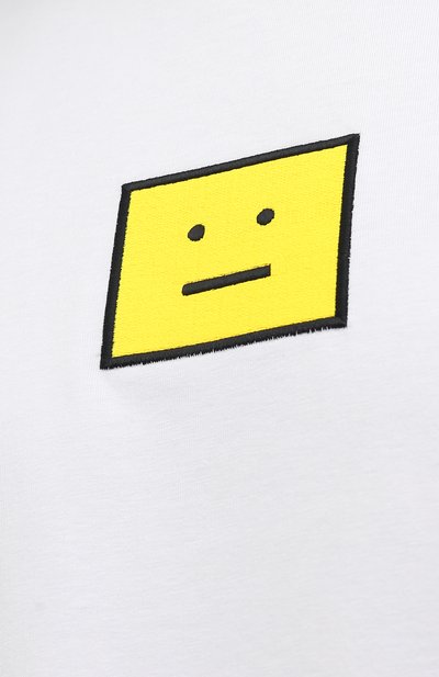Хлопковая футболка  ACNE STUDIOS, арт. CL0101/M, фото 5