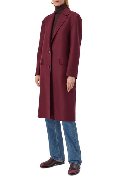 Шерстяное пальто HARRIS WHARF LONDON, арт. AE1289MLK, фото 3