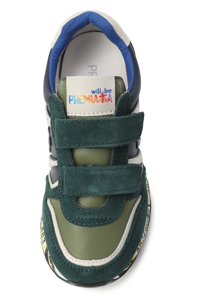 Кожаные кроссовки sky PREMIATA WILL BE, арт. 24049408/SKY V/27-35, фото 4