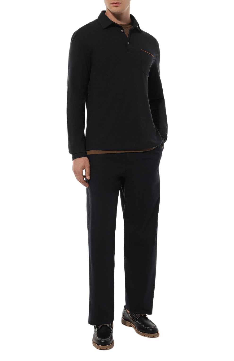 Хлопковое поло ZEGNA, арт. UD392A7/D757, фото 2